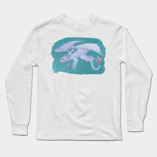 Toothless and Stitch 'Joy Ride' Long Sleeve T-Shirt